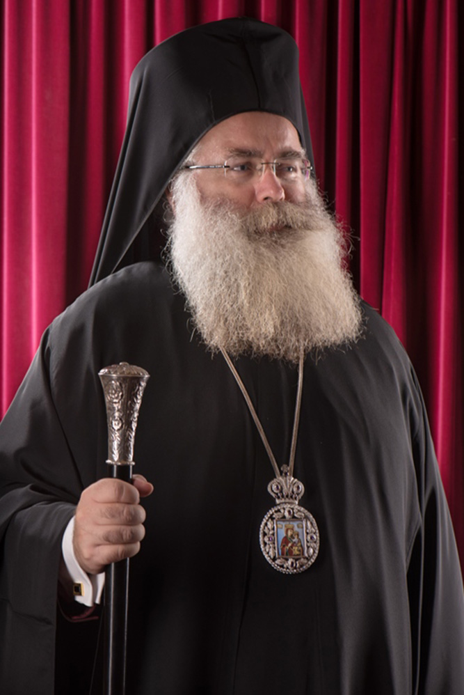 Σεβασμιώτατος Μητροπολίτης Ιεραπύτνης και Σητείας. υπέρτιμος και έξαρχος Ανατολικής Κρήτης κ. Κύριλλος