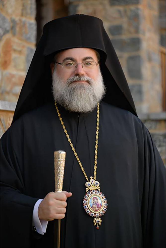 Σεβασμιώτατος Μητροπολίτης Κυδωνίας και Αποκορώνου, υπέρτιμος και έξαρχος Κρητικού και Μυρτώου Πελάγους κ. Τίτος